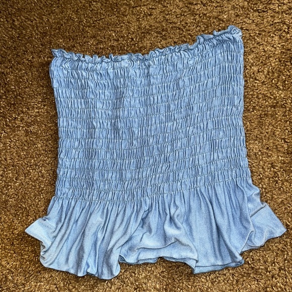 Blue Tube Top - Picture 1 of 1